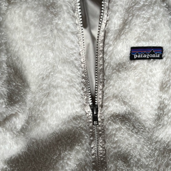 Patagonia Los Gatos Fleece Vest White Sherpa Xsmall - Picture 2 of 3